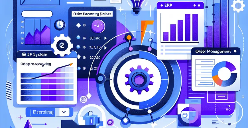 订单处理总延误？ERP 系统优化订单管理流程​